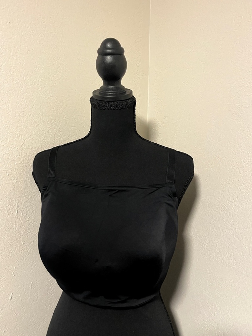 Soma Sleek Black Bra Top with Underwire-38DD